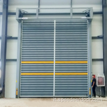 Porta del rotolo isolata ad alta velocità in alluminio resistente al vento